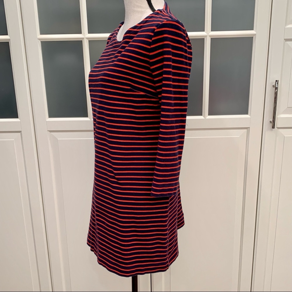 J. Crew long sleeve striped knit sheath dress - Picture 2 of 6